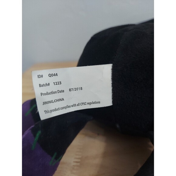 Kellytoy Spider Vampire Buttons Orange Black Purple Plush Halloween - Picture 5 of 10